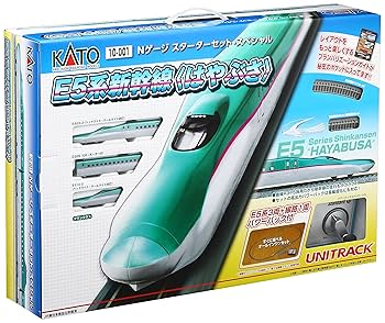 KATO E5系新幹線「はやぶさ」スターターセット Amazon.co.jp: KATO Nゲージスターターセット E5系新幹線